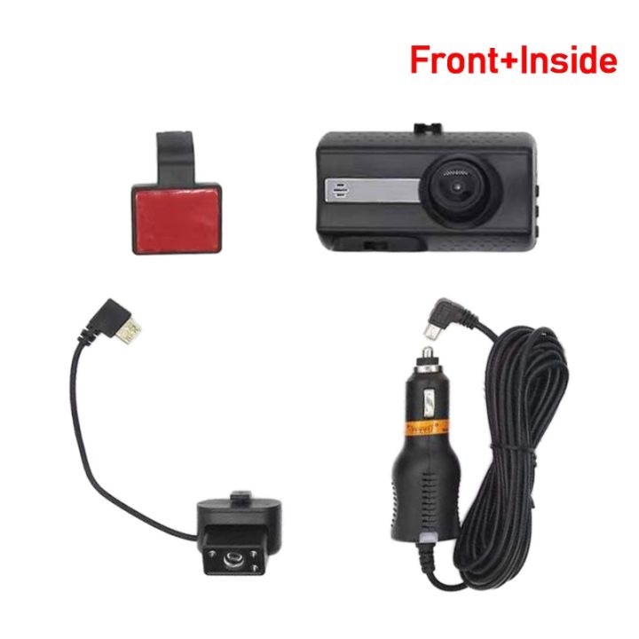 NEW-%20Front%20and%20Inner%20Dual%20Camera%20HD%20Infrared%20Night%20Vision%20Car%20Dash%20Cam%20Driving%20Recorder%20-%20Image%203
