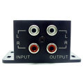 Car  Amplifier Audio Regulator Bass Subwoofer Equalizer Crossover Controller 4 Rca Adjust Line Level Volume Amplifier. 