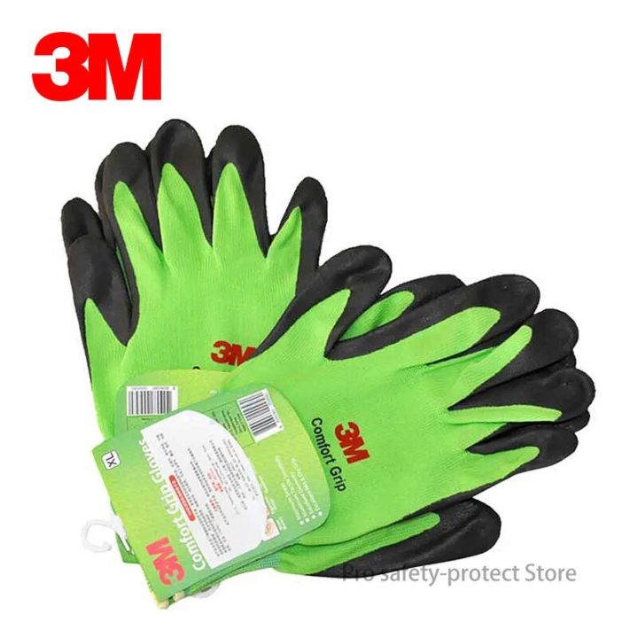 3M Work Gloves Comfort Grip wear-resistant Slip-resistant Gloves