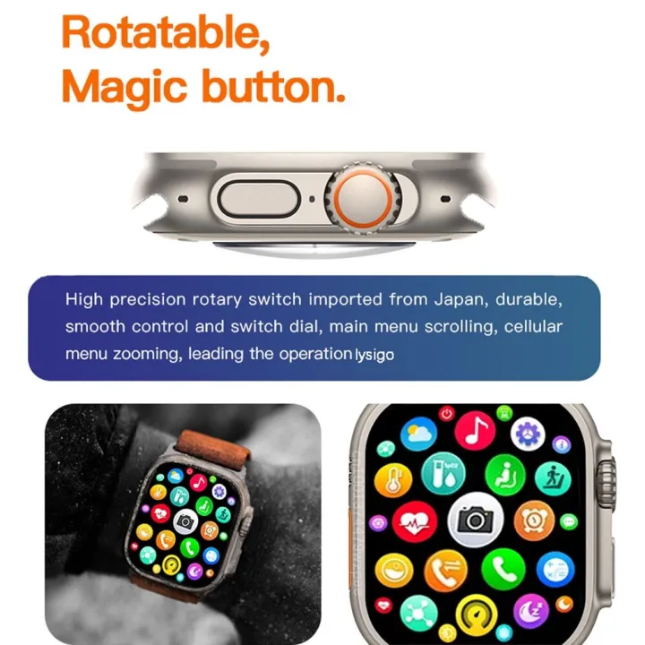 T800%20Ultra%20Smartwatch%20Series%208%201.99%20Inch%20Smart%20Watch%20IP67%20Waterproof%20Wireless%20Charging%20Fitness%20Bracelet%20Women%20Men%20Watch%20-%20Image%206