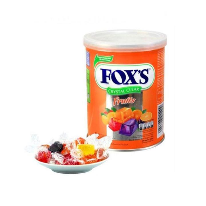 Fox Fruits Flavored Candy Tin 180gm