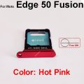 For Motorola Moto Edge 50 Pro, 50 Neo, 50 Fusion Sim Tray Micro SD Card Slot with Sim Ejector Pin Replacement Parts. 
