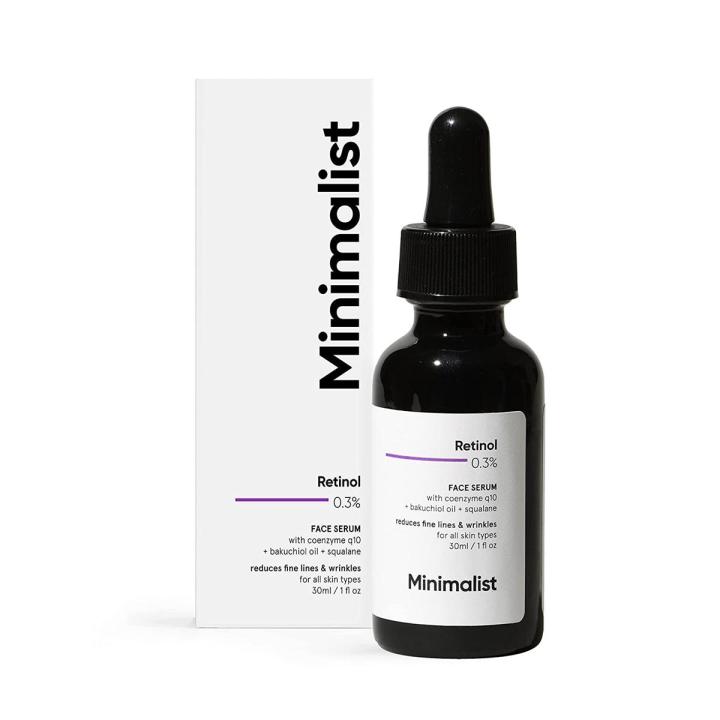 Minimalist 0.3% Retinol Face Serum For Anti Aging For Beginners-30 ml