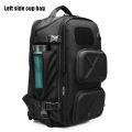 Ozuko D9309 Multifunctional Anti-theft Large Capacity Waterproof Outdoor Travel Backpack with External USB Charging Port-BLACK.
