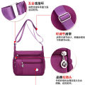 2024 New Middle-Aged Women's Bag Women's Bag Nylon Oxford Canvas Bag One Shoulder Crossbody Bag Waterproof Mom Bag.