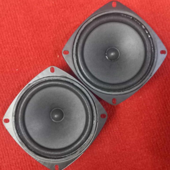 2PCS - Ultra Sound Multimedia SubWoofer 4 Inch 8 Ohm 10W Audio Sub Woofer HiFi Deep Bass Speaker For Home Theater Loudspeaker Stereo Amplifier