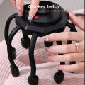 HEGRUS Electric Octopus Claw Head Scalp Massager 3 Modes Vibration Massage Therapeutic Head Scratcher Relief Head Fatigue Improve Sleep Octopus Head Vibration Relaxing Massager. 