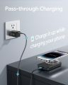 Baseus Magsafe 10000mAh Magnetic Wireless Fast Charge Power Bank for iPhone 15/14/13/12 Series, Black.