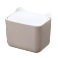 With Lid Office Trash Can Functional On Desk Basket Cute Waste Bin Paper Creative Mini Desk Garbage Can for Home Office School Dormitory Study Room. 