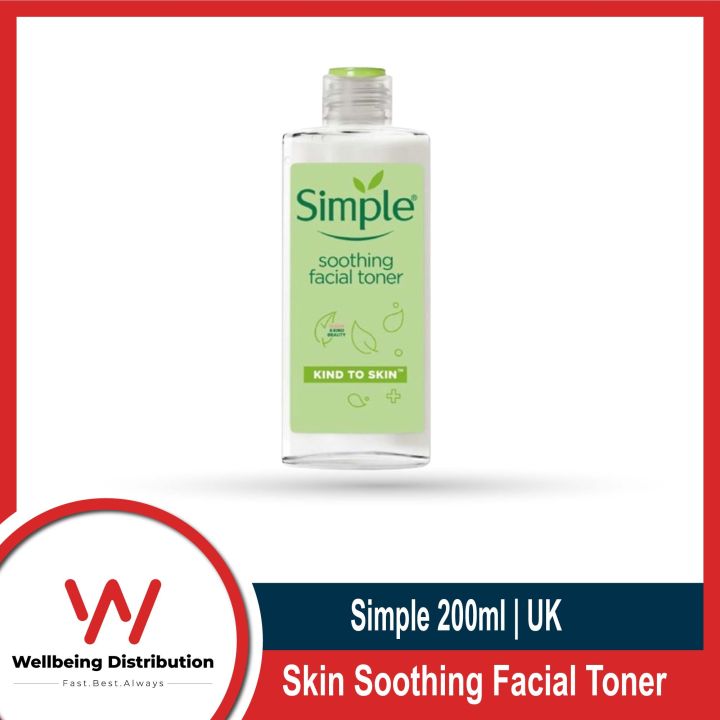 Simple Facial Toner - Simple Kind To Skin Soothing Facial Toner 200ml