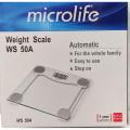 Microlife Digital Body Weight Bathroom Scale with Step-On Technology, High Precision Measurements.