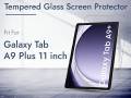 For Samsung Galaxy Tab A9+ ( 11 " ) 9H HD Clear Supershieldz Designed For Samsung Galaxy Tab A9 Plus ( 11 " inch) Screen Protector, Anti Glare and Anti Fingerprint ( Clear ) Shield.