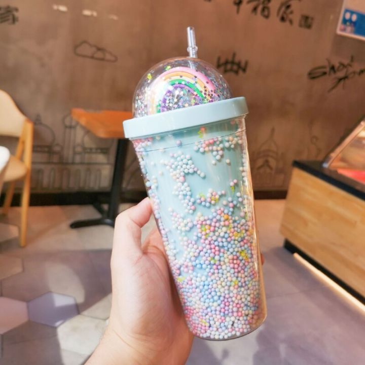 Cartoon%20Cute%20Rainbow%20Cup%20with%20Straw%20Girl%20Water%20Bottle%20Double%20Plastic%20BPA%20Free%20cute%20Juice%20Milk%20Coffee%20550ml%20Drinking%20Tumbler%20-%20Image%206