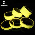 Rainbow Luminous Tape Self-adhesive Paper Luminous Fluorescent Dark Eye-catching Night Warning Yellow Blue Orange Green. 