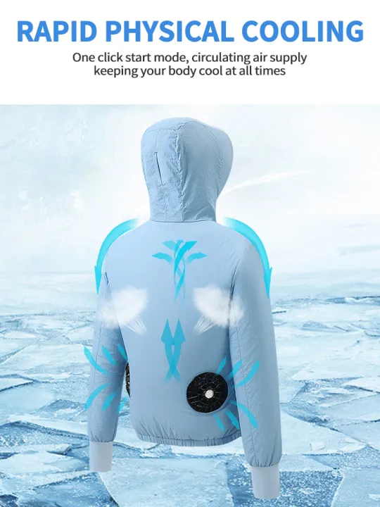 Men%20Women%20Cooling%20Fan%20Hoodies%20Clothing%20Outdoor%20Workwear%20Long%20Sleeved%20Air-Conditioned%20USB%20Charging%20Sun%20Protection%20Coats%20Summer%20-%20Image%202