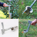 Bulb Planter Tool, Efficient Carbon Steel Planting Tool Set for Transplanting Seedlings, Planting Trees,Aerating Lawns.