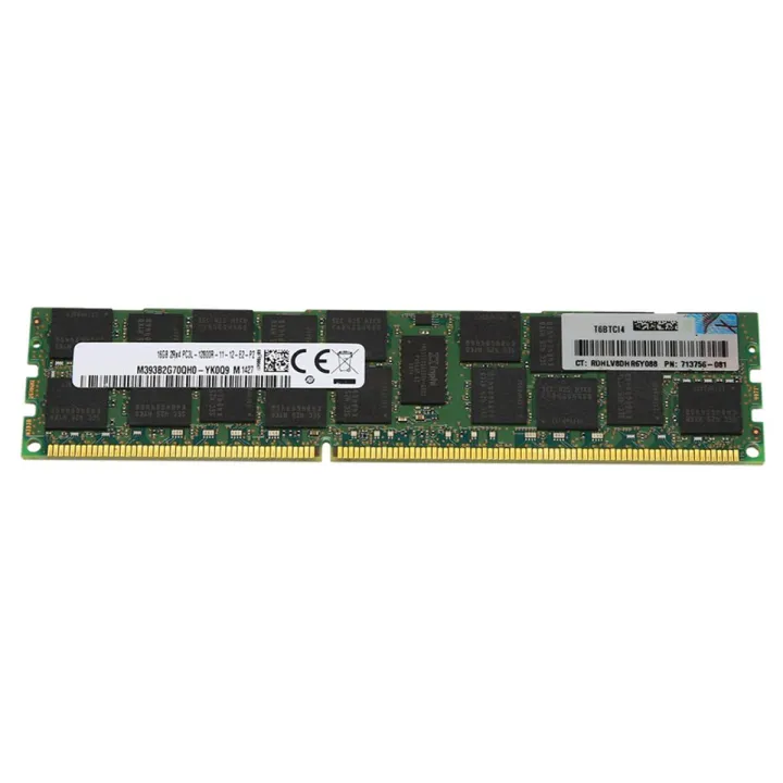 FS-DDR3 16GB Ram Memory 1600MHz ECC REGR Server RAM Memory 240 Pins PC3L-12800R for Intel AMD Desktop RAM Memory