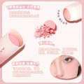 NOVO Slightly drunk air blusher stick powder is delicate, natural, light, easy to use, looks good and white, student parity.
