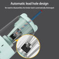 Automatic Electric Pencil Sharpener with 3 Nib Auto Stop and Fast Sharpen Adjustable Sharpness for 6.5mm-8mm Pencil Round. 