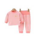 Children's nderwear suit Velet ajamas Women's Children's aby's Autumn hes wo-pure Crotch igh Waist Long Johns en's ome hes Children's hing.