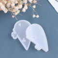 Graceful Silicone Mold Love Lock for Lovers Pendant DIY Epoxy Resin Mould Necklace.