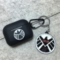 Cartoon Marvel Batman Earphone Case Cover For Airpods Pro 2 3 Silicone Wireless Headphone Protective Shell With Key Chain Abandon Abandon.
