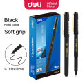 Deli EG84-BK Gel Pen Black ink -12 pcs. 