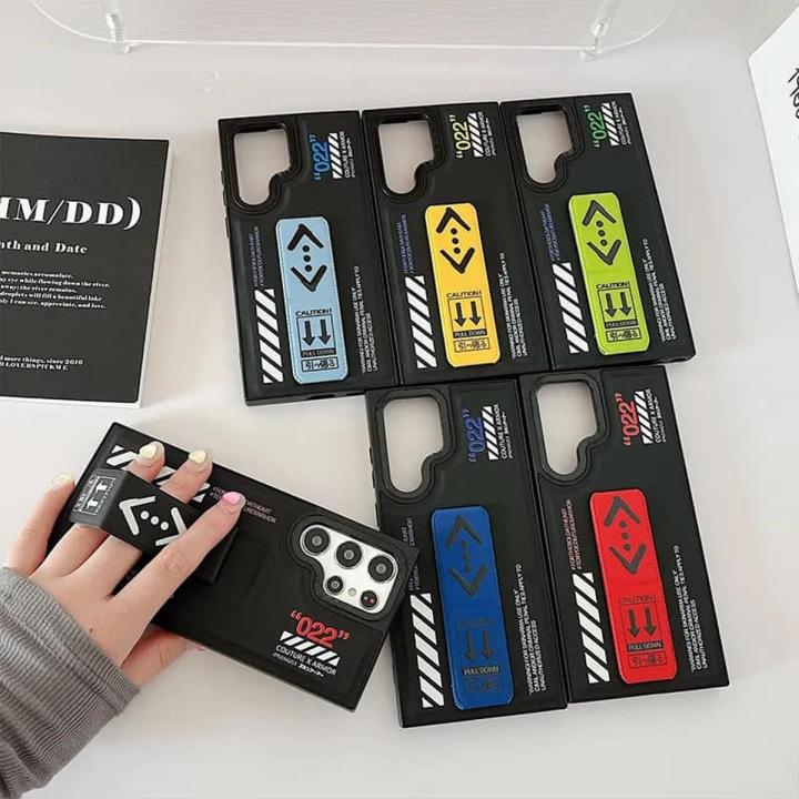 Standing Case With Hand Grip for Samsung Galaxy S21 Ultra 5G