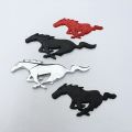 【DATA FROG Global MALL】Car Styling metal Mustang horse Front Hood Grille Emblem Running Horse Decal for Ford mustang accessories Shelby GT. 
