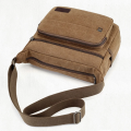 New Fashion Men Canvas Crossbody Shoulder Messenger Bags Man Cross Body Bag Casual Multi Function Portable Male Bags. 