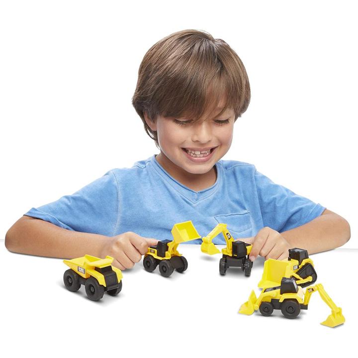 Construction Little Machines 5 Pack - Great Cake Toppers - Car Toy