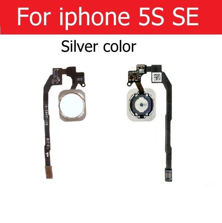 （NEW）Home Button Flex Ribbon Cable Assembly For iPhone 5S SE 6 6s plus black/white/gold/rose gold color cell phone Replacement Parts