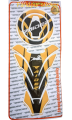 Motorcycle Fuel Tank Pad Sticker For Tvs Raider- yellow.