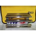 Apachii RTR 2V silencer guard stainless still box padani silencer cover. 