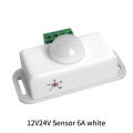 DC 12V 24V Adjustable PIR Motion Sensor IR Infrared Detector Light Switch Module.