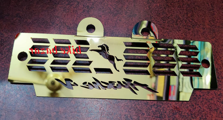Motorcycle%20Apache%204V%20radiator%20Metal%20guard%20cover%20golden%20colour%20-%20Image%203