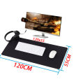 WESAPPA 1200X550mm XXXL Mouse Pad Rubber Locking Edge Super Large Mouse Mat for Dota 2 LOL CSGO for Game Player Mousepad. 