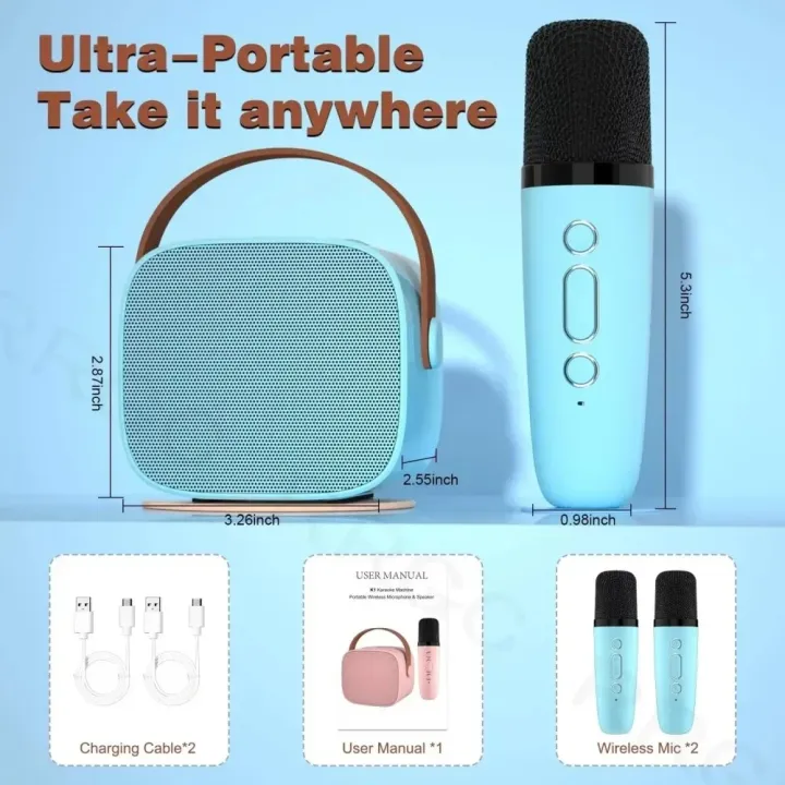 Mini%20Karaoke%20Machine%20Portable%20Bluetooth%20Speaker%201-2%20Wireless%20Microphone%20Portable%20Karaoke%20Speaker%20Set%20Music%20Player%20for%20Party%20Home%20-%20Image%206