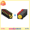 Panther Combo Dotted + Dotted Banana Flavored Condom  12 Box (36 Pcs) -Condom. 