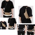 【3C VictoryEagle】Canvas Waterproof Waist Outdoor Bag Pocket Storage Running Phone.