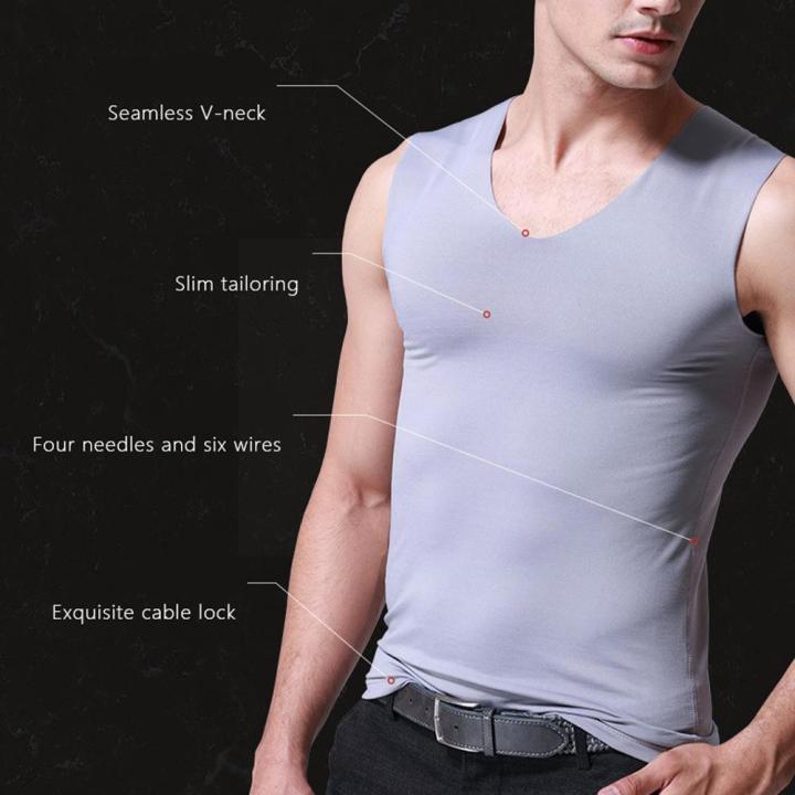 Men's%20Ice%20Silk%20Vest%20Sleeveless%20T%20Shirts%20Tank%20Top%20Undershirts%20Thin%20Seamless%20Wear%20Outer%20Casual%20Sport%20Undershirts%20Breathable%20T%20E8V1%20-%20Image%207