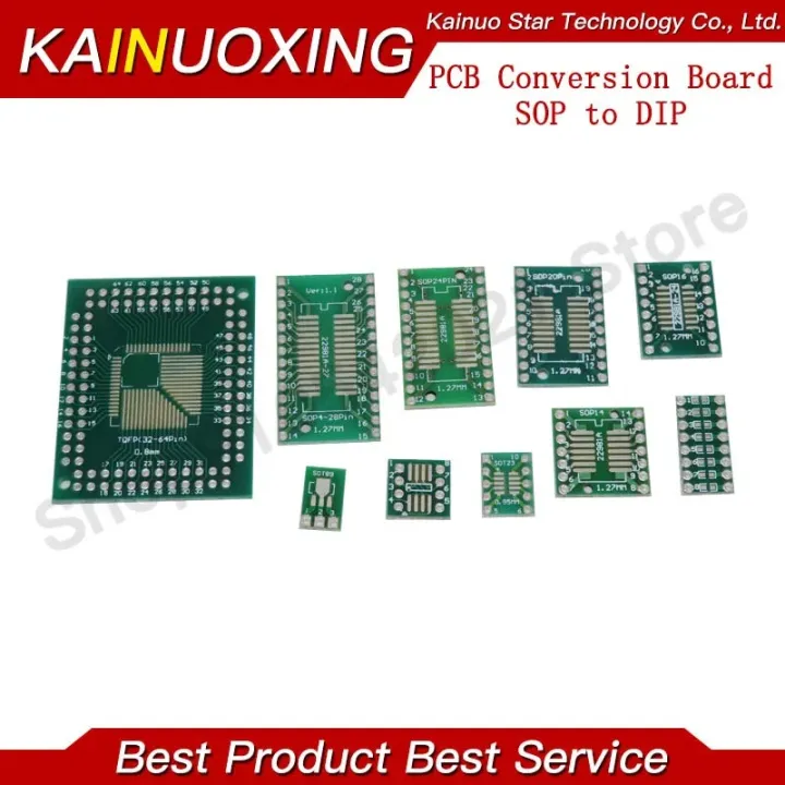 10PCS PCB Board SMD Turn To DIP Adapter Converter Plate SOP 8/16/14/20/24/28P SOT223 SOT23 SOT89 TO DIP SOP/MSOP/TSSOP