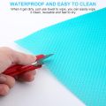 Refrigerator Mats EVA Shelf Liners Refrigerator Liners Can Be Cut Refrigerator Mats Pad Washable Fridge Mats Liners. 