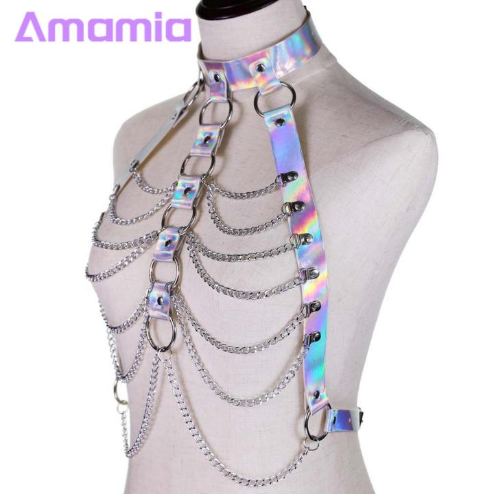 Chest%20Chain%20Sparkling%20Holographic%20Body%20Chain%20for%20Festivals%20Parties%20Trendy%20Women's%20Waist%20Chest%20Harness%20Jewelry%20Fashion%20Waist%20Chain%20-%20Image%209