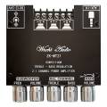 ZK-MT21 2.1 Channel Bluetooth 5.0 Subwoofer Amplifier Board 50WX2+100W Power Audio Stereo Amplifier Board Bass AMP AUX.