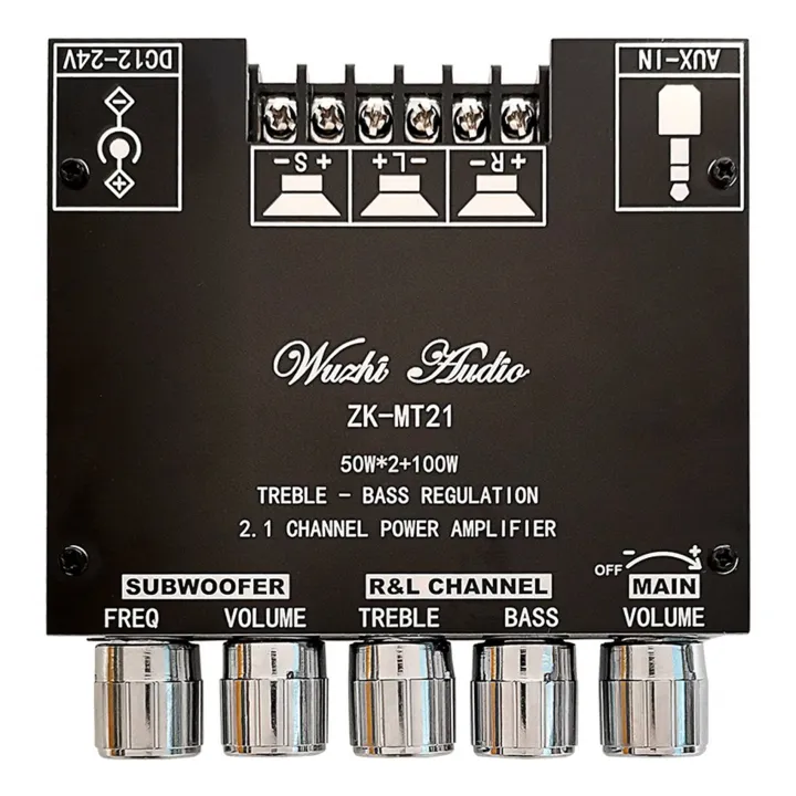 ZK-MT21%202.1%20Channel%20Bluetooth%205.0%20Subwoofer%20Amplifier%20Board%2050WX2+100W%20Power%20Audio%20Stereo%20Amplifier%20Board%20Bass%20AMP%20AUX%20-%20Image%203