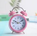Twin Bell Table Alarm Clock with Silent Mechanism Backlight and Durable Design for Bedroom Office and Gift Use. 