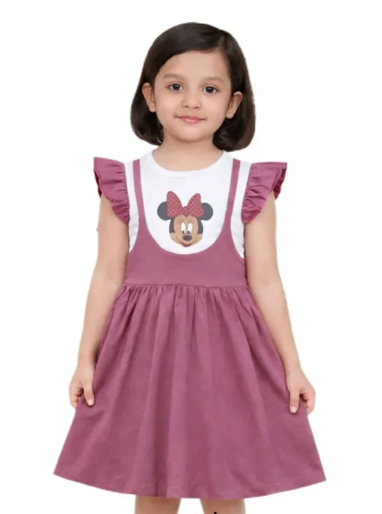 Stylish%201%20Piece%20Baby%20Girls%20Dress%20for%201-10%20years%20Summer%20Collection%20Clothes%20Suits%20Princess%20Christmas%20Kids%20Girls%20Outfits%20Fall%20Winter%20T-Shirt%20Overalls%20Strap%20Plaid%20Dress%20Girls%20Set%20-%20Image%203