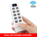 SMATRUL - Wireless Light Switch - Mini Breaker RF 433Mhz - 10 Key Remote - Relay Timer Receiver - 16A 110V 220V. 