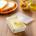 Butter Dish With Cover Butter Fresh-keeping Box With Cutter Slicer Countertop Butter Box For Refrigerator Storage Home.